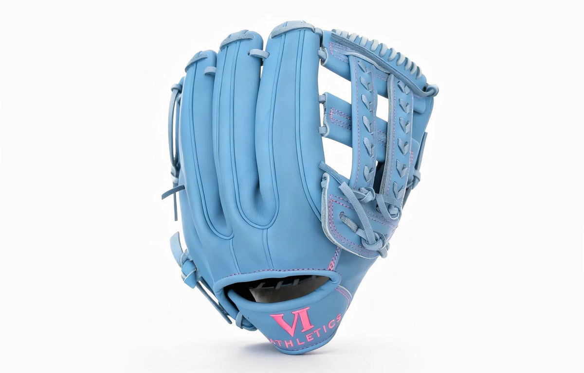 Baby Blue and Pink American Kip Glove