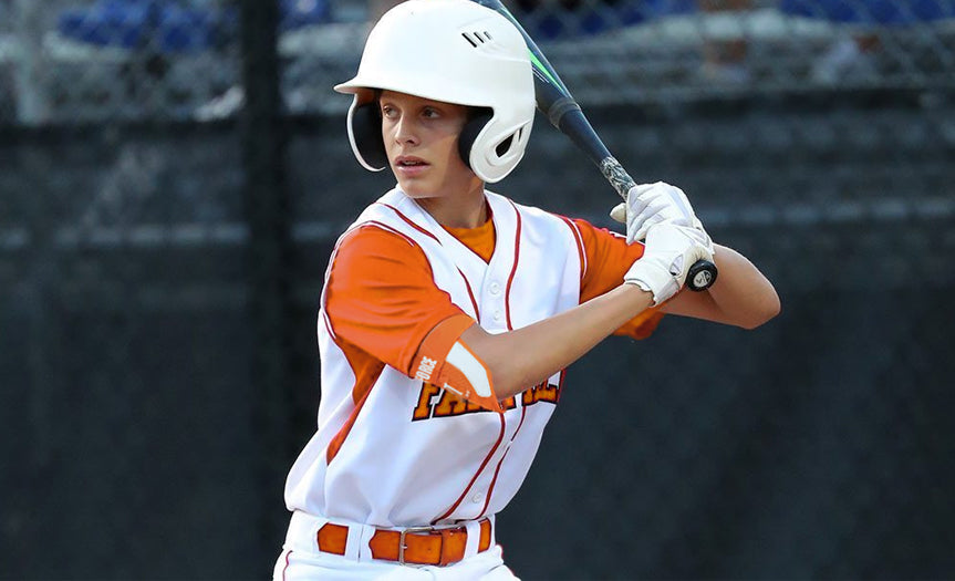 Orange Elbow Guard - Youth