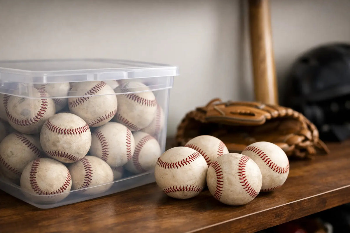 How to Store Baseballs Properly Between Games