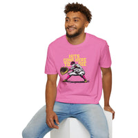 Hits Come Here to Die Infielder Baseball Graphic Tee