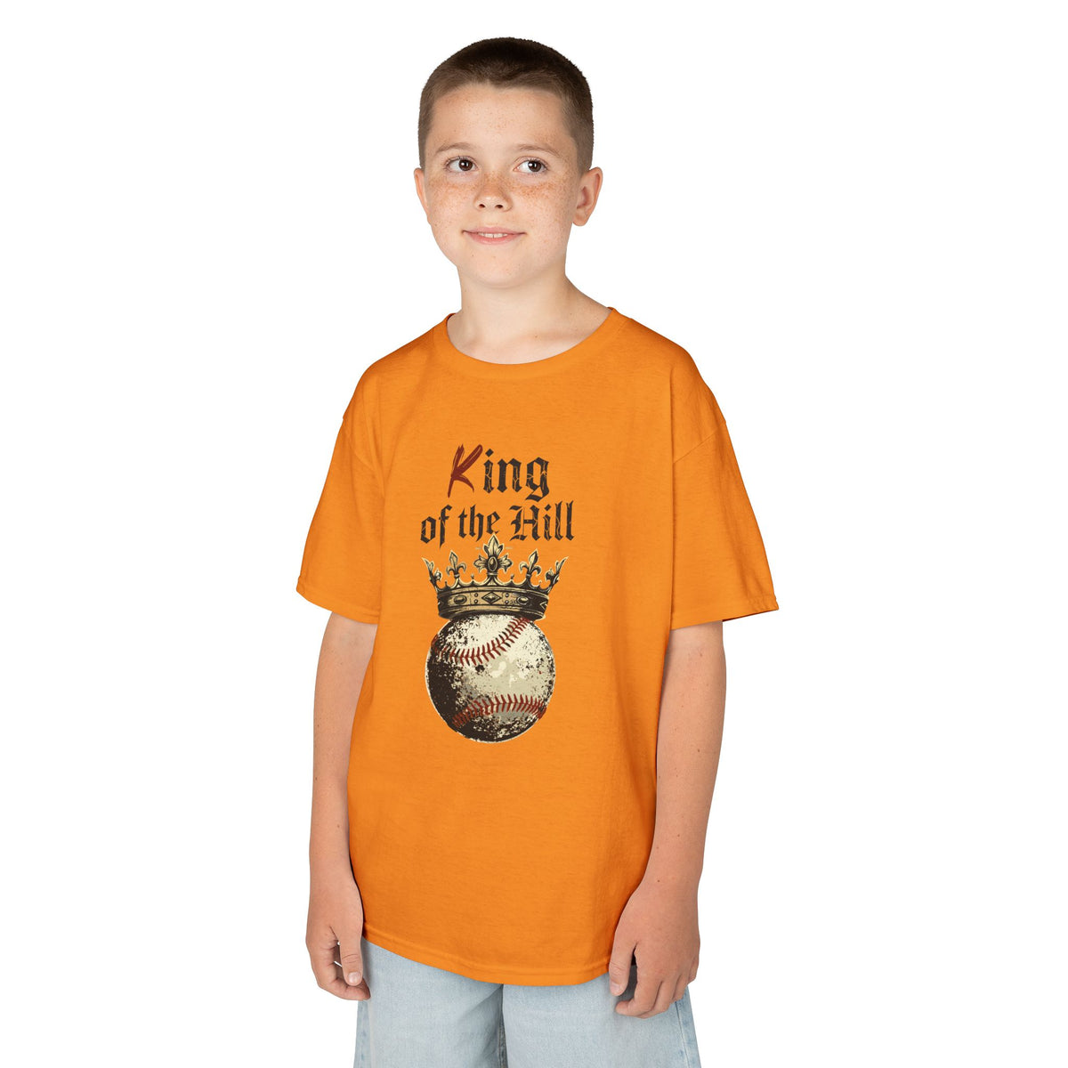 King of the Hill Youth Baseball Graphic Tee