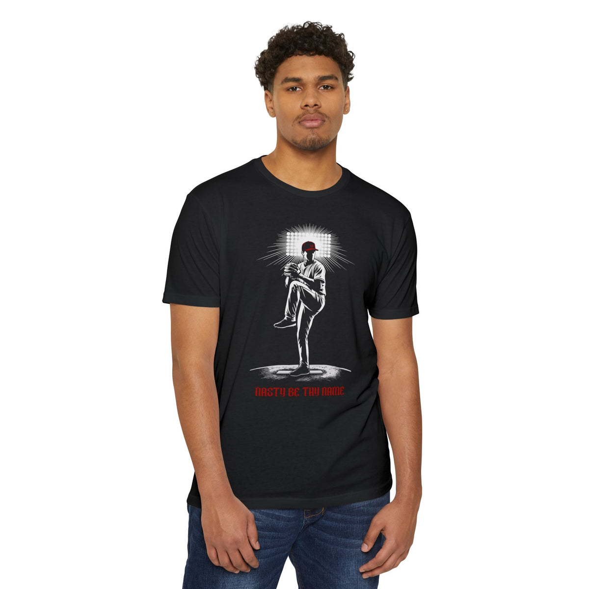 Pitcher's Prayer Baseball Graphic Tee