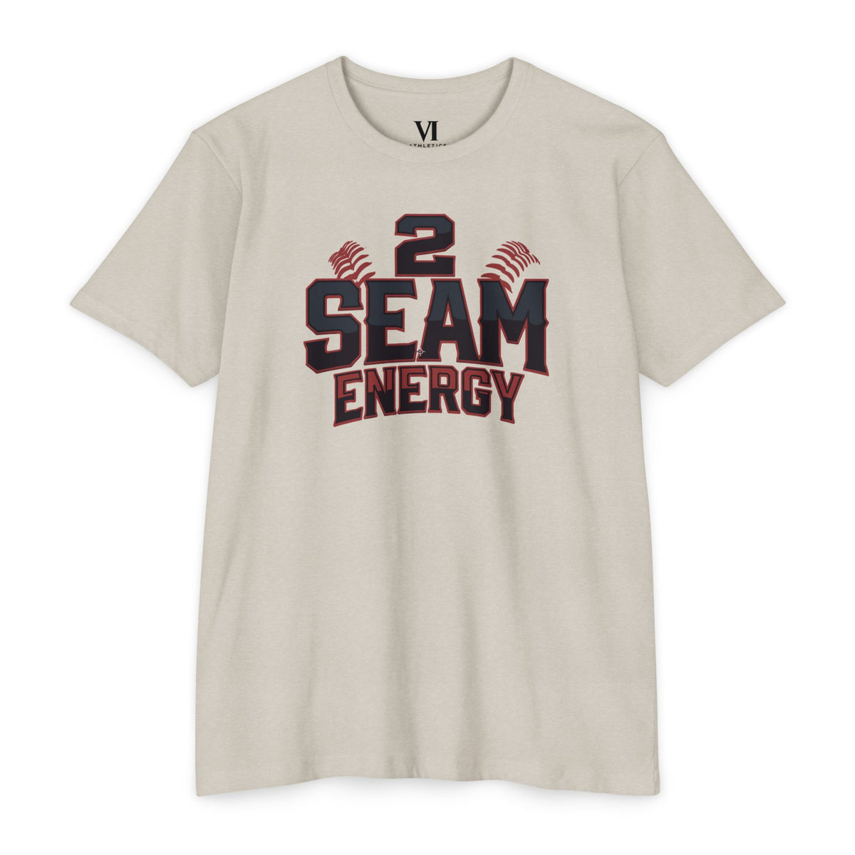 2 Seam Energy Baseball Graphic Tee