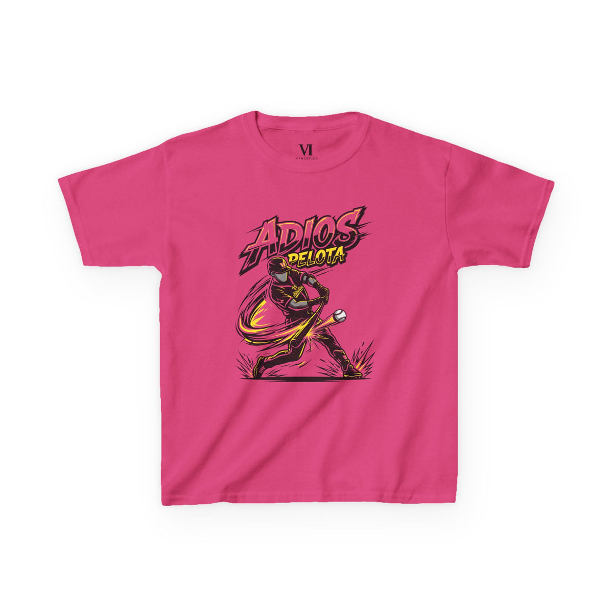 Adios Pelota Youth Baseball Graphic Tee