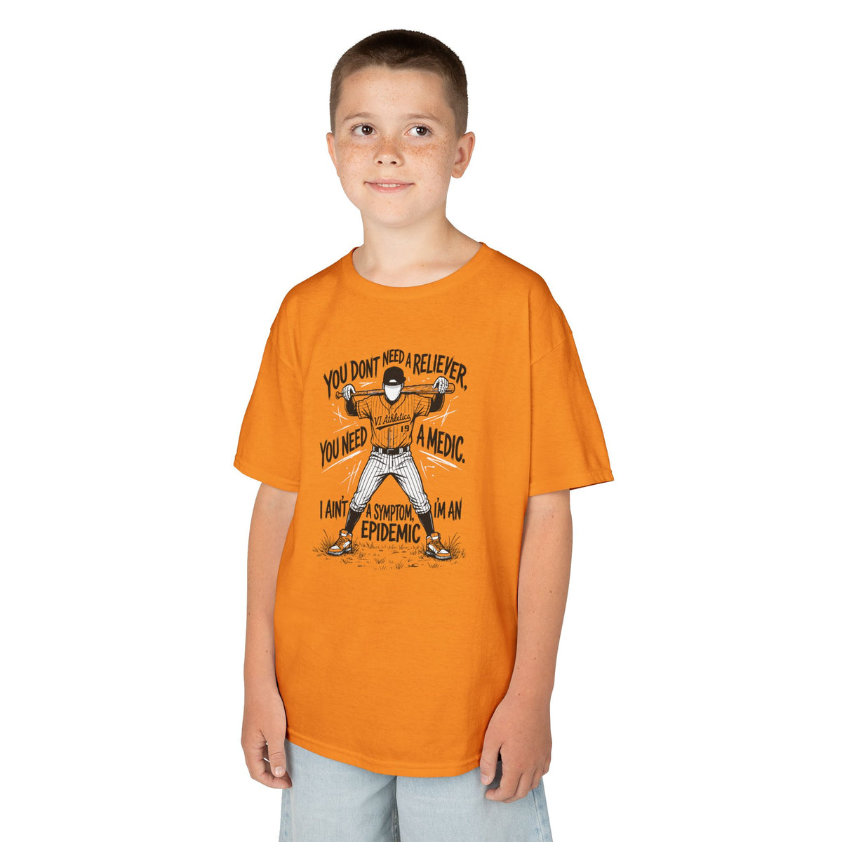Epidemic Youth Baseball Graphic Tee