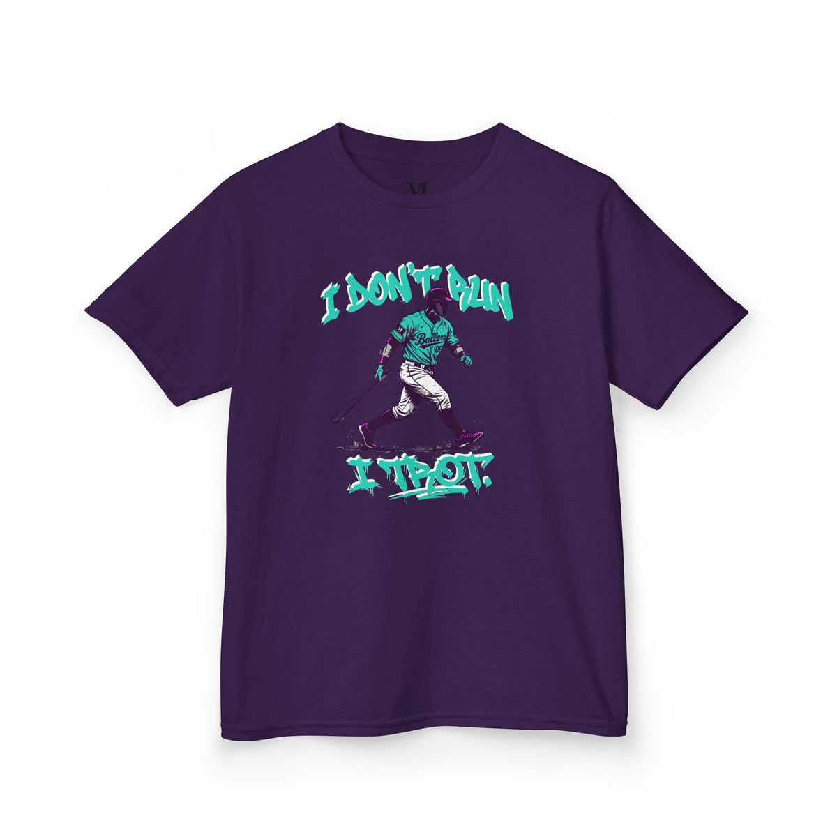 I Trot Youth Baseball Graphic Tee