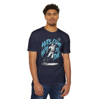 Hits Come Here to Die Baseball Graphic Tee