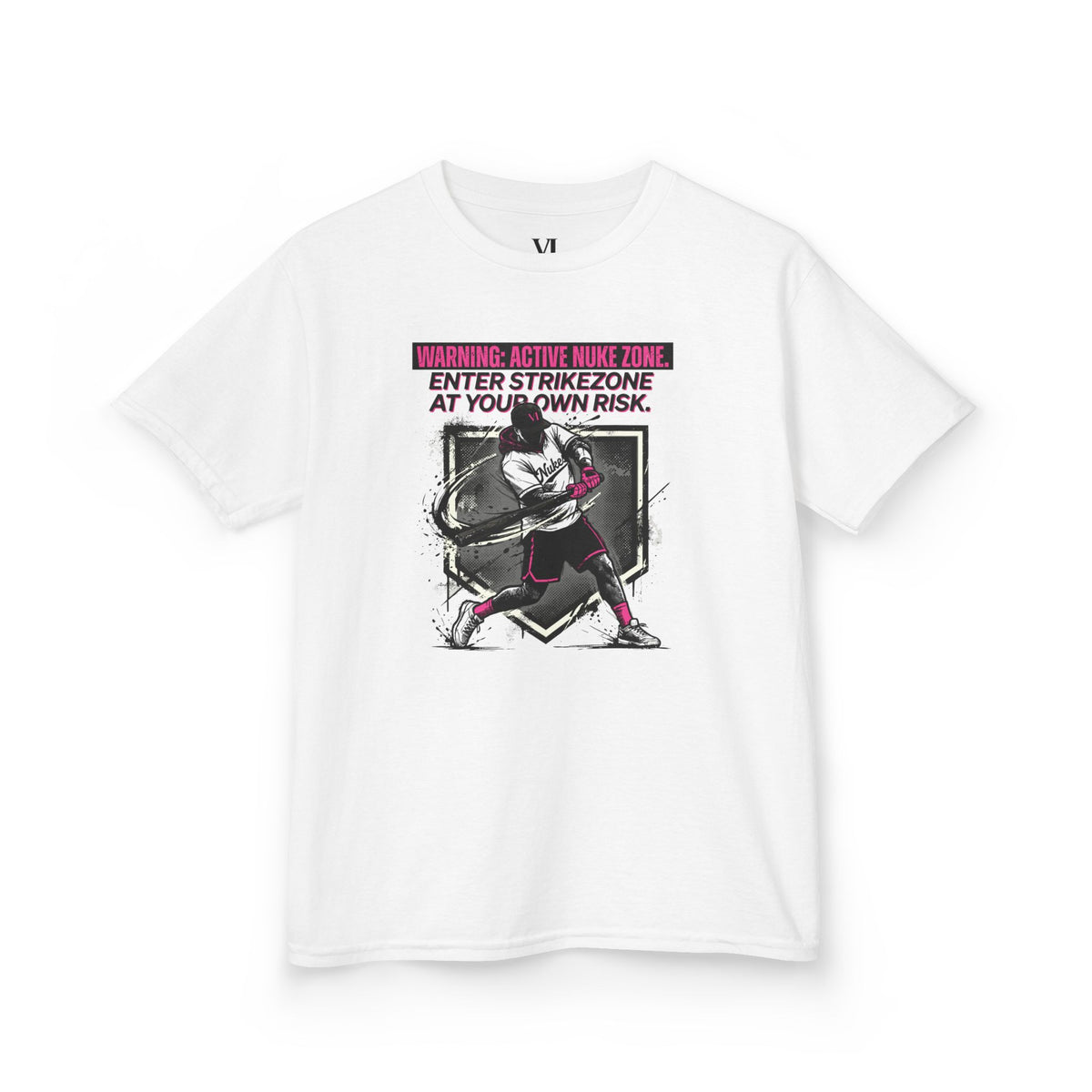 Active Nuke Zone Youth Baseball Graphic Tee