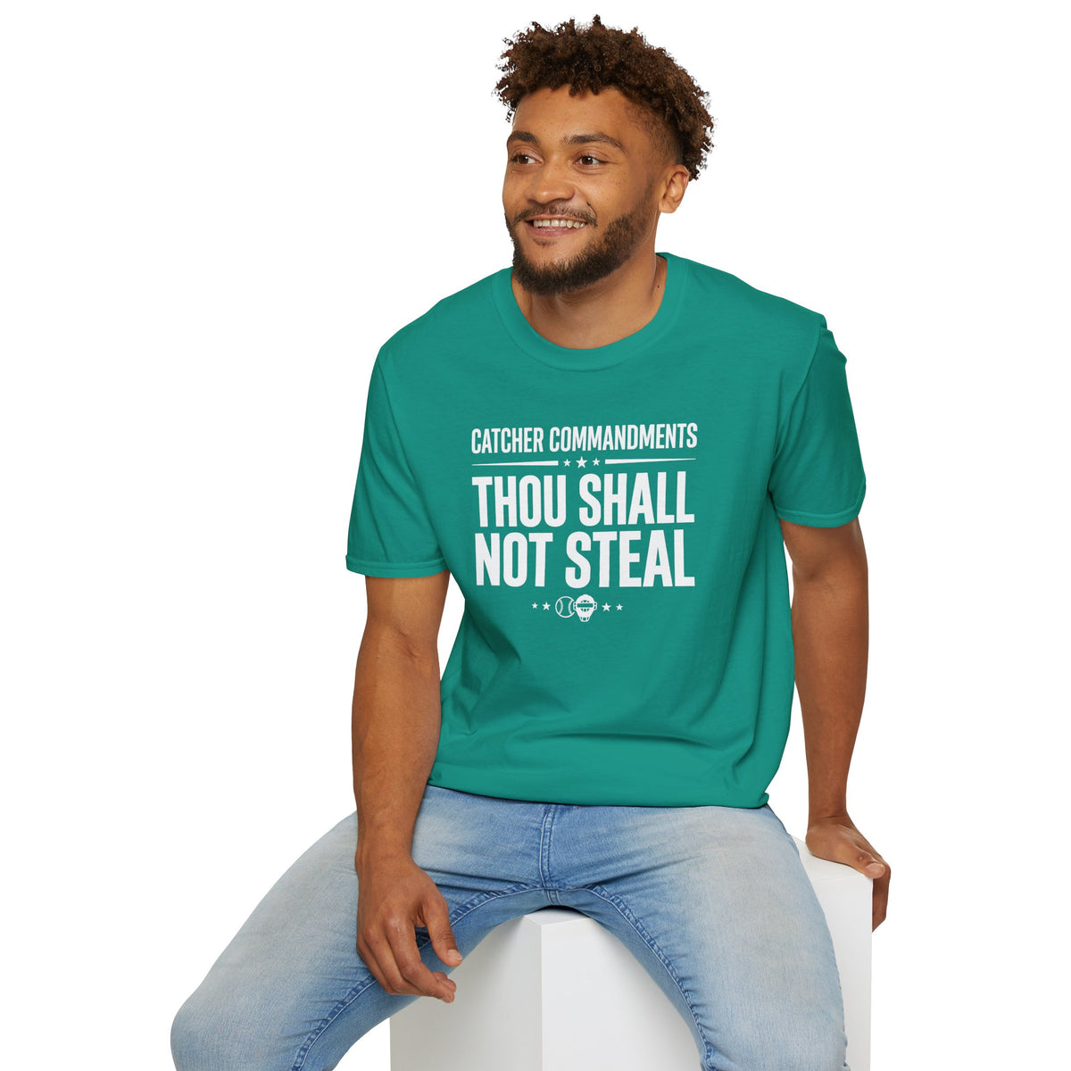 Thou Shall Not Steal 2 Baseball Graphic Tee