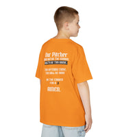 Pitcher's Prayer Youth Baseball Graphic Tee