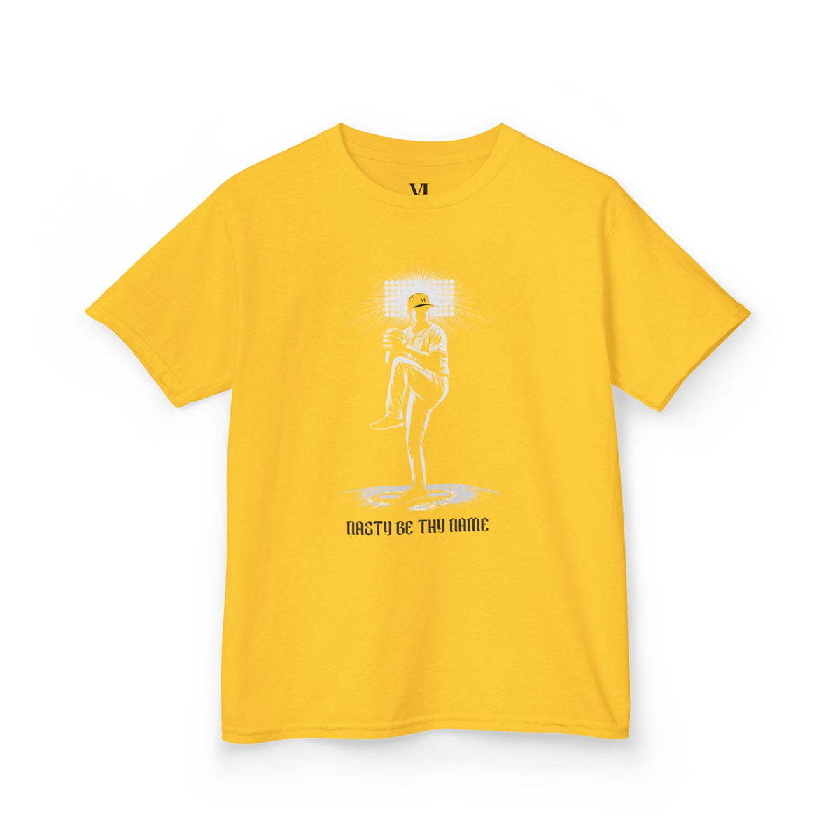 Pitcher's Prayer Youth Baseball Graphic Tee
