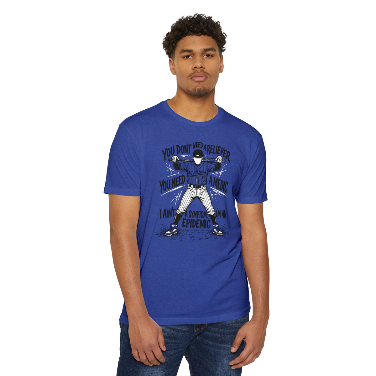 Epidemic Baseball Graphic Tee