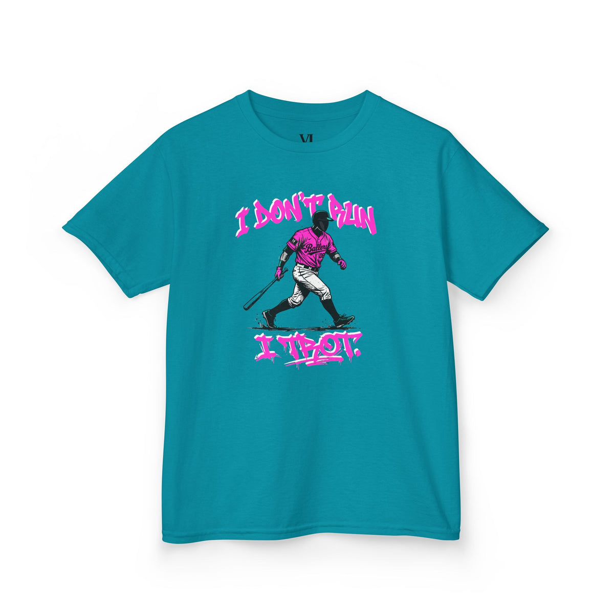 I Trot Youth Baseball Graphic Tee
