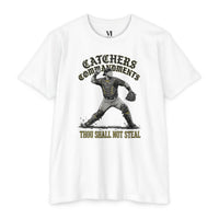 Catchers Commandments Baseball Graphic Tee