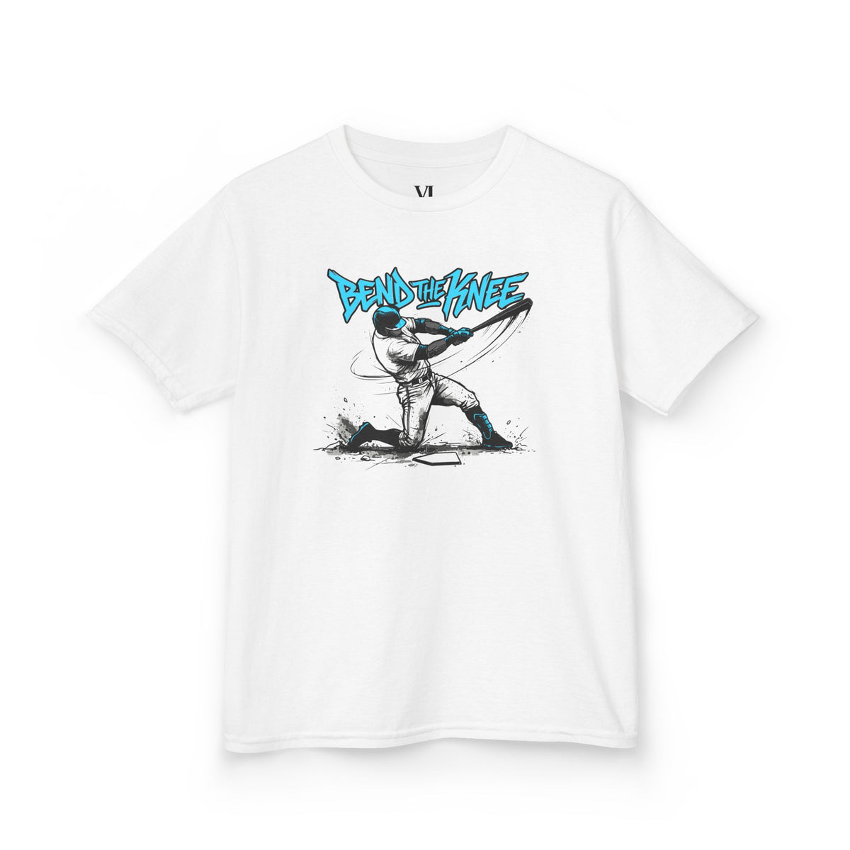Bend the Knee Youth Baseball Graphic Tee