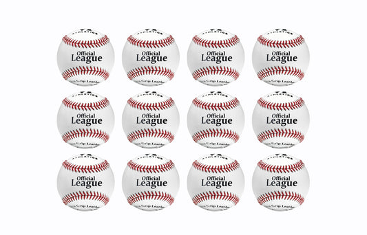 Soft Core Tee ball Leather Baseball - 12 pack