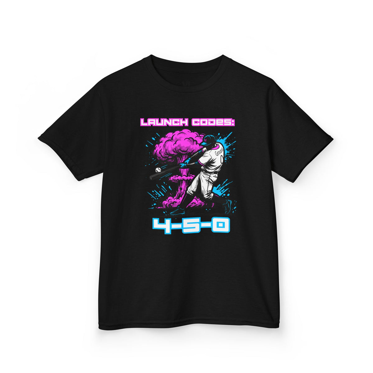 Launch Codes 4-5-0 Youth Baseball Graphic Tee
