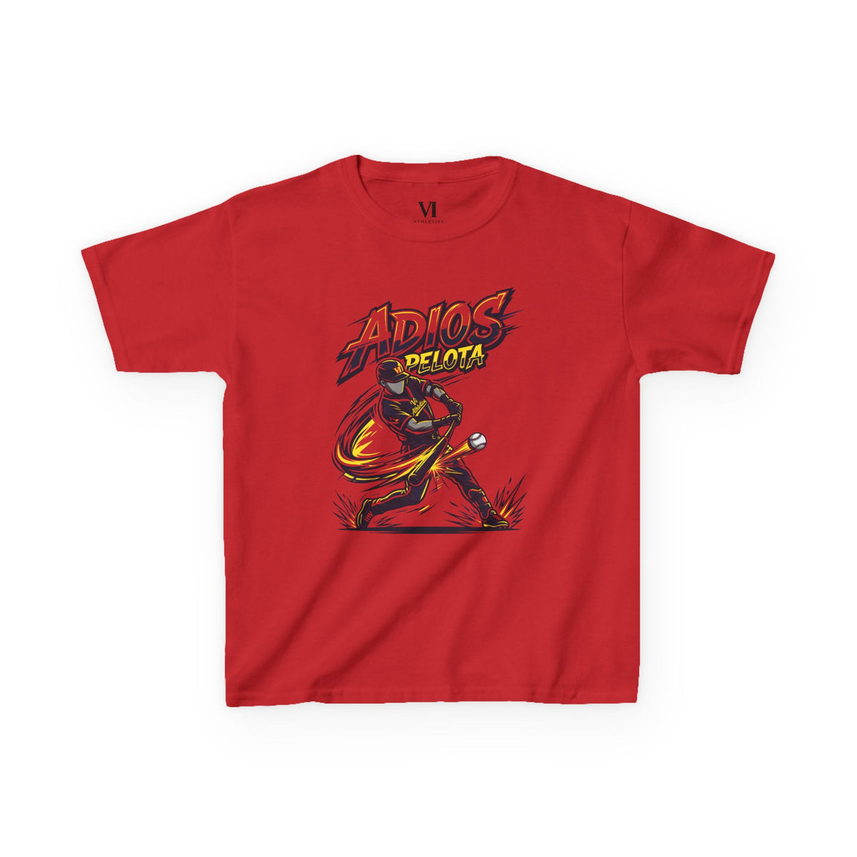 Adios Pelota Youth Baseball Graphic Tee