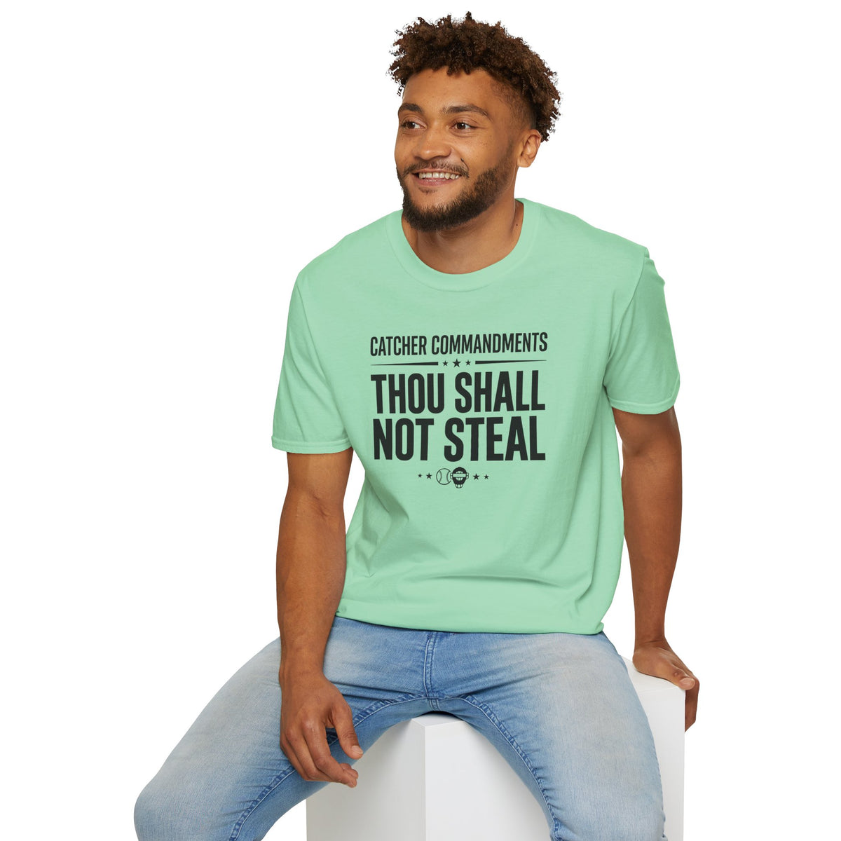Thou Shall Not Steal 2 Baseball Graphic Tee