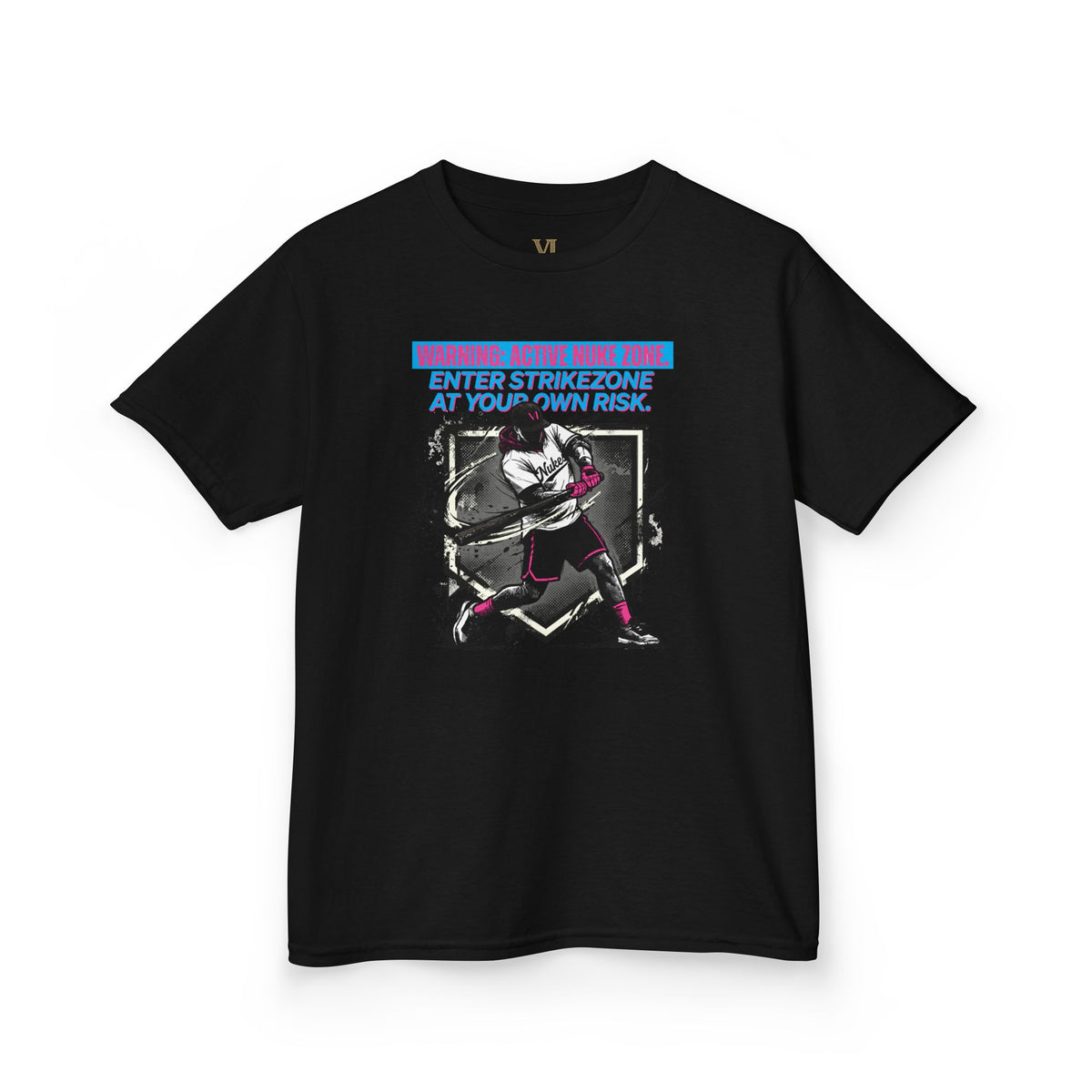 Active Nuke Zone Youth Baseball Graphic Tee