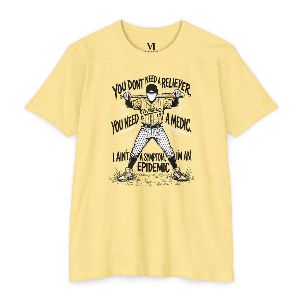 Epidemic Baseball Graphic Tee
