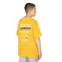 Pitcher's Prayer Youth Baseball Graphic Tee
