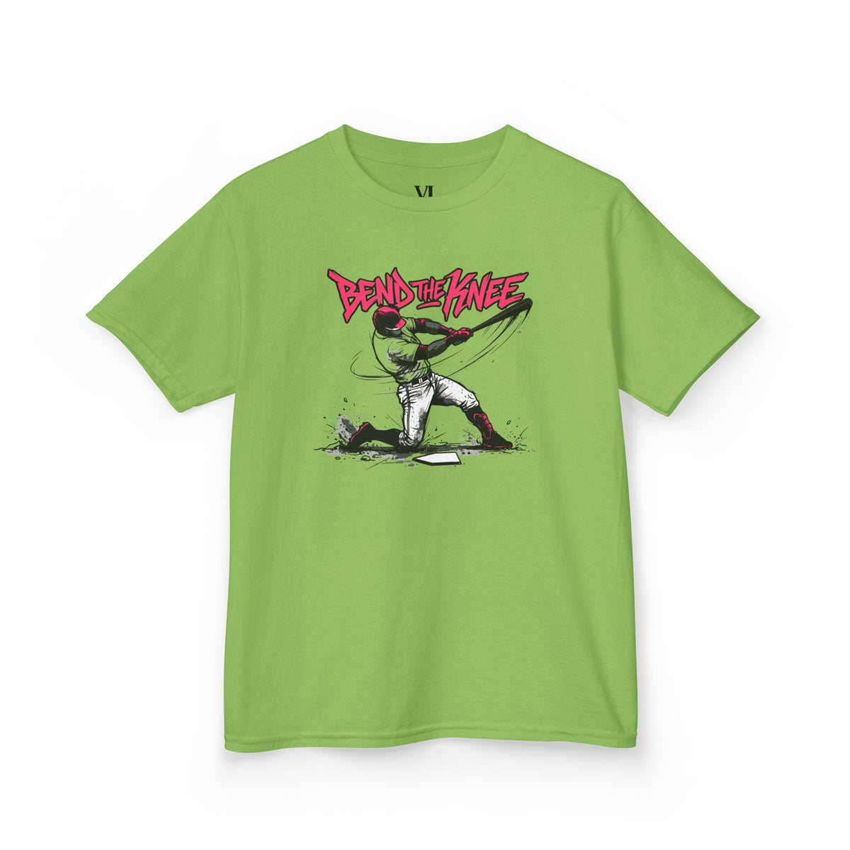 Bend the Knee Youth Baseball Graphic Tee