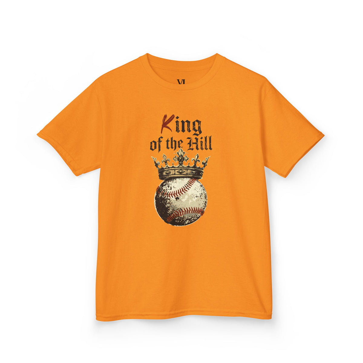 King of the Hill Youth Baseball Graphic Tee