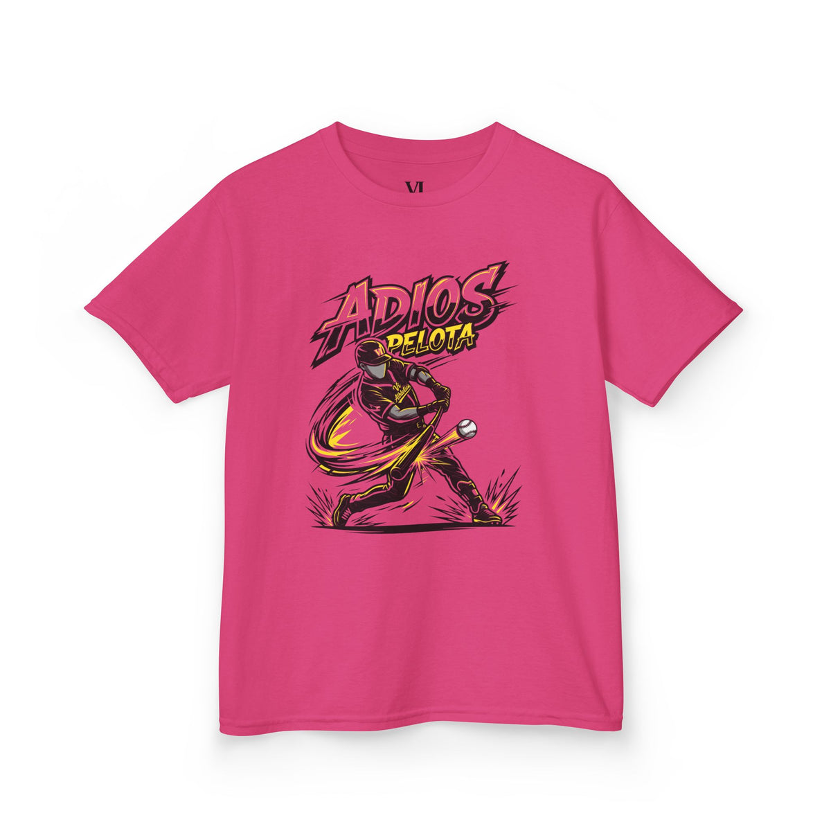 Adios Pelota Youth Baseball Graphic Tee