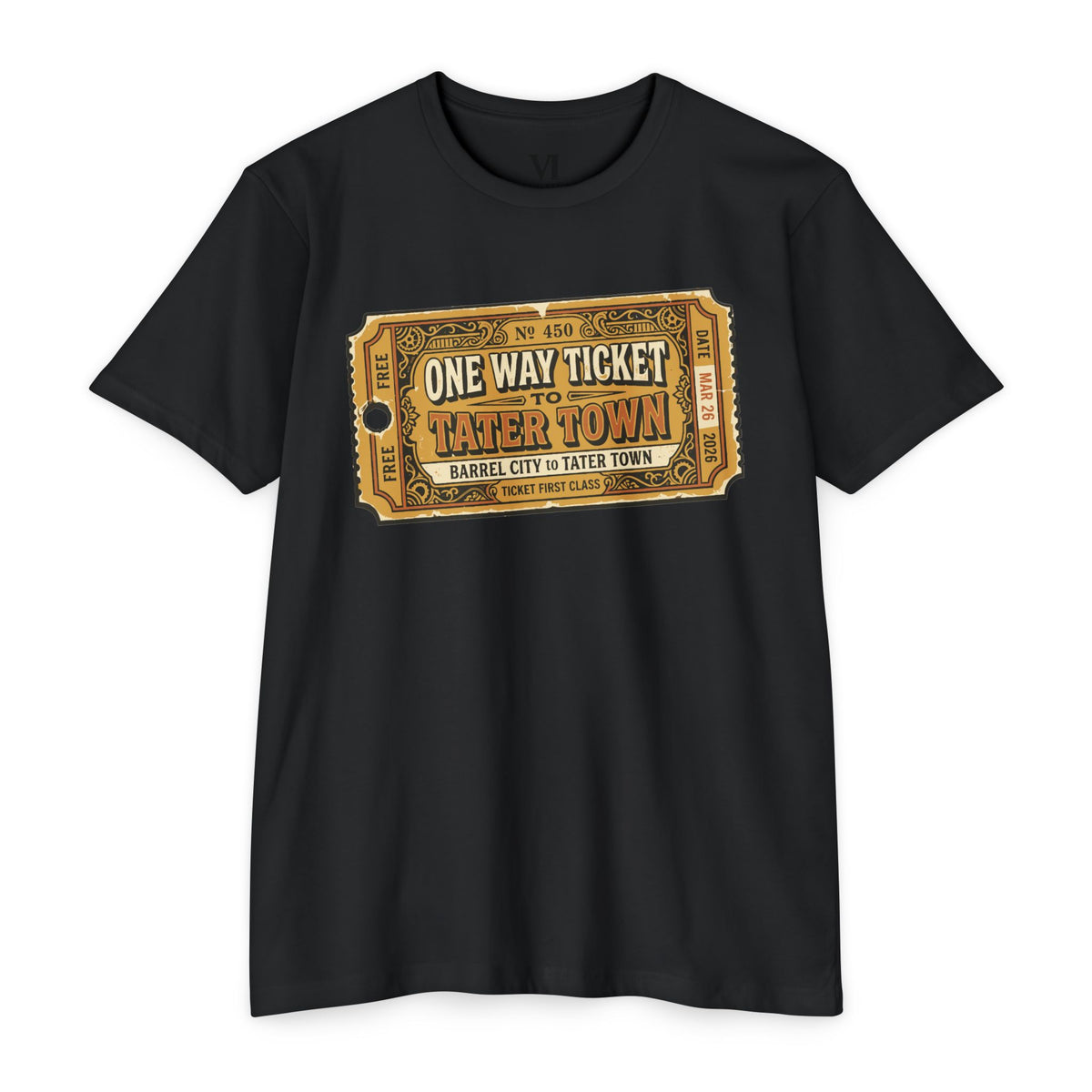 Tater Town Baseball Graphic Tee