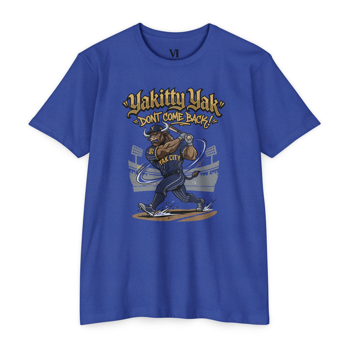 Yakitty Yak Baseball Graphic Tee