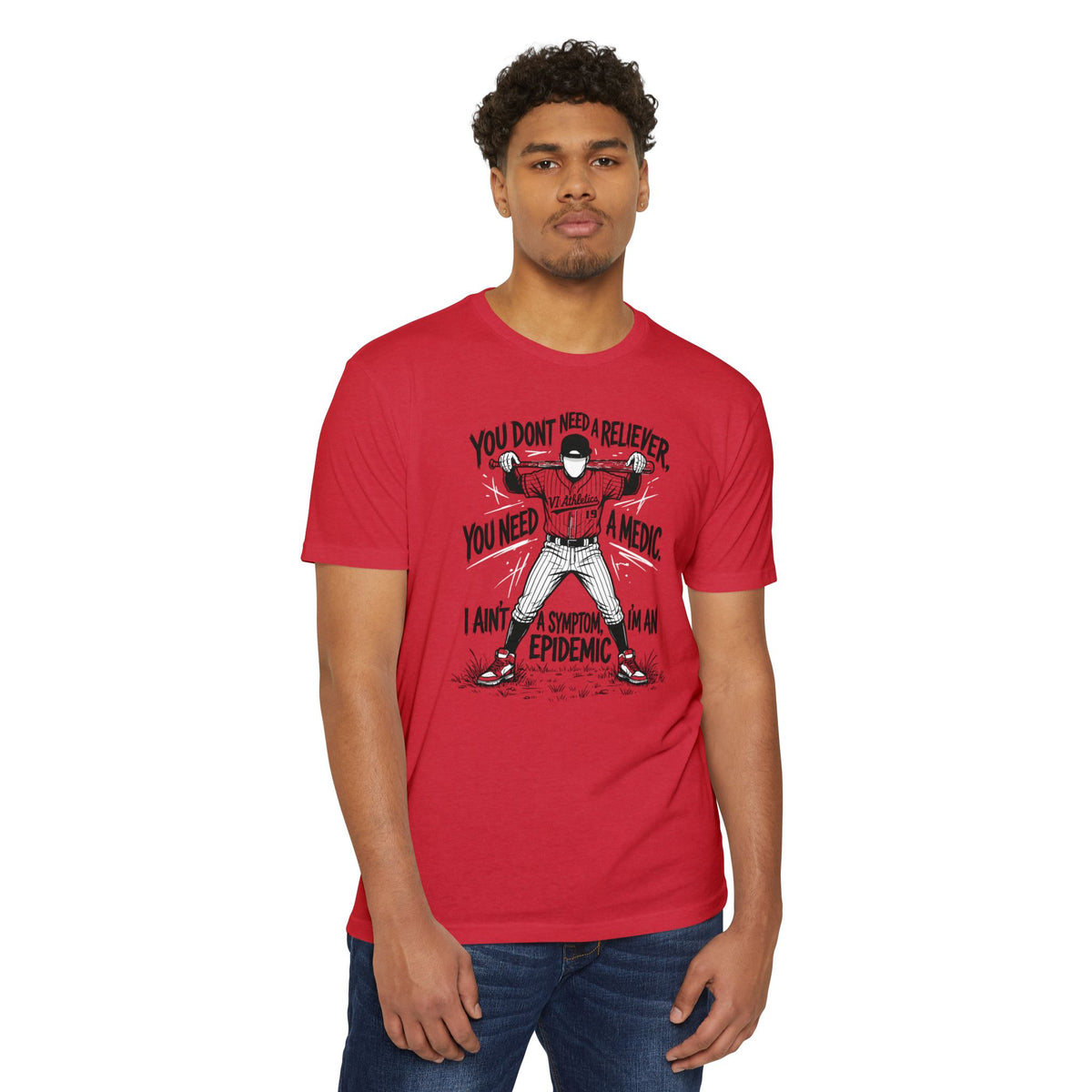 Epidemic Baseball Graphic Tee