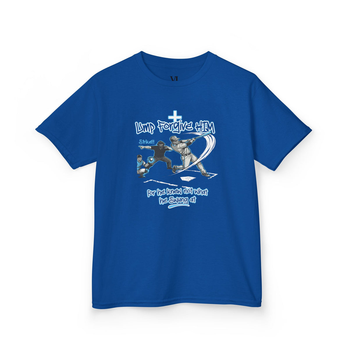 Forgive Him Youth Baseball Tee