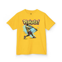 Plakata! Batting Kids T‑Shirt — Youth Baseball Graphic Tee