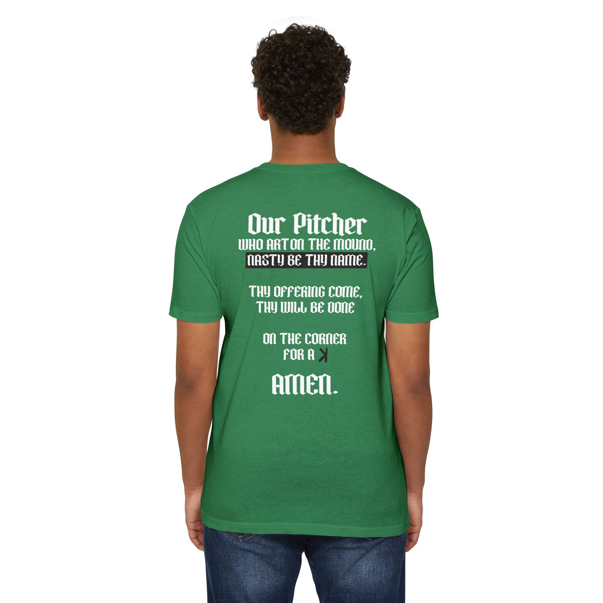 Pitcher's Prayer Baseball Graphic Tee