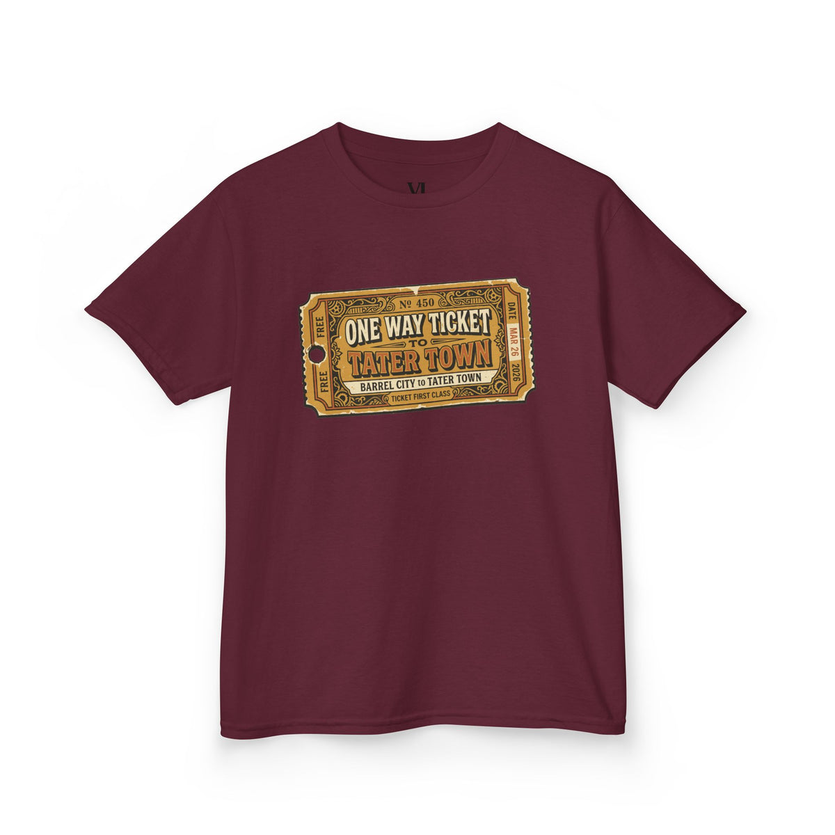 Tater Town Youth Baseball Graphic Tee