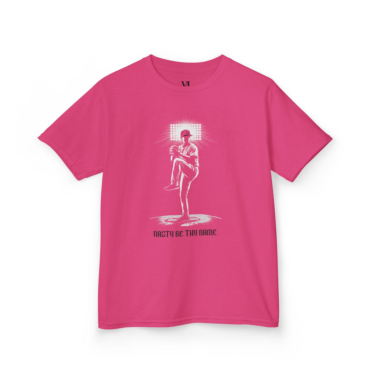 Pitcher's Prayer Youth Baseball Graphic Tee