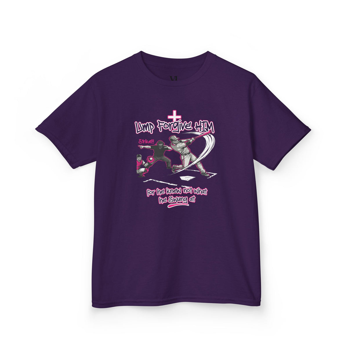 Forgive Him Youth Baseball Tee