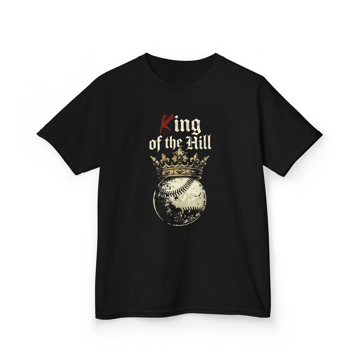 King of the Hill Youth Baseball Graphic Tee