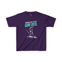 Game Over. Baseball Youth Graphic Tee