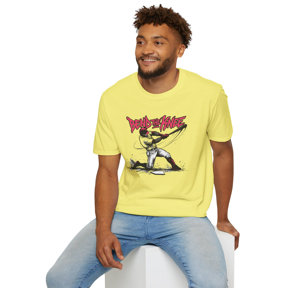Bend the Knee Baseball Graphic Tee