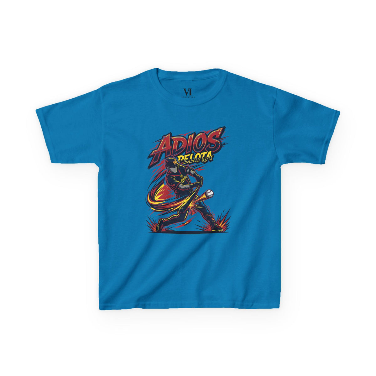 Adios Pelota Youth Baseball Graphic Tee