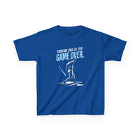 Game Over. Baseball Youth Graphic Tee
