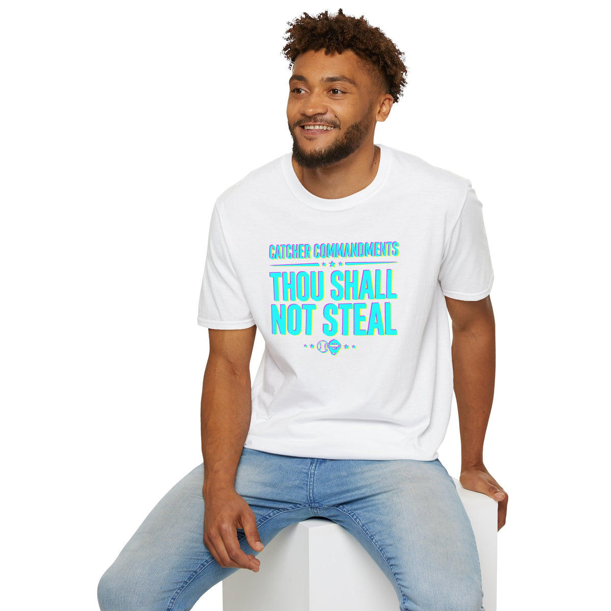 Thou Shall Not Steal 2 Baseball Graphic Tee