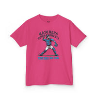 Catchers Commandments Youth Baseball Graphic Tee