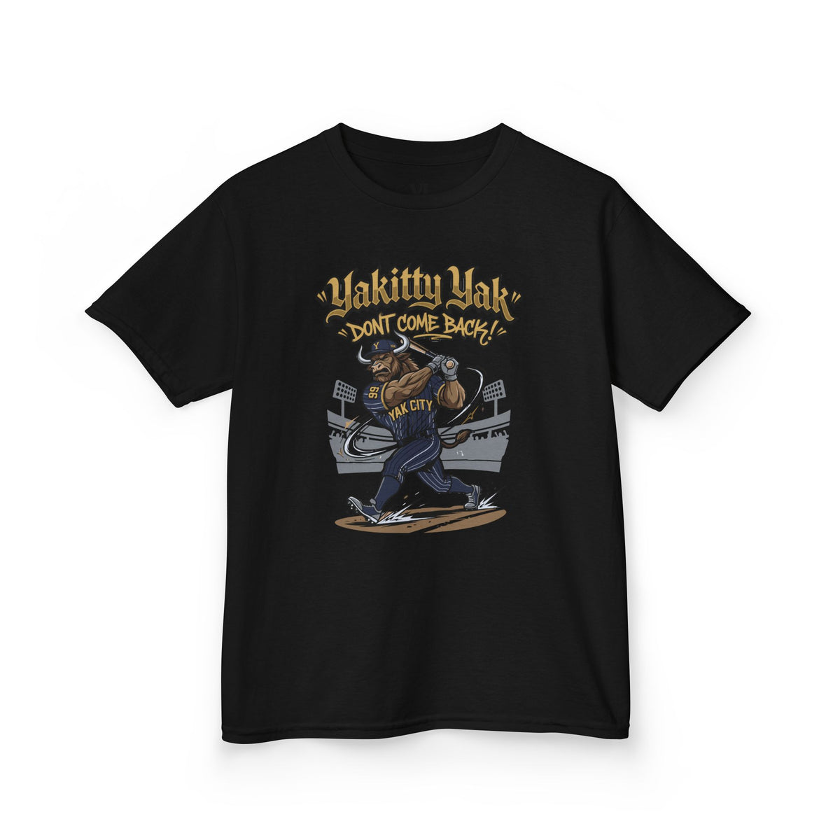 Yakitty Yak Youth Baseball Graphic Tee