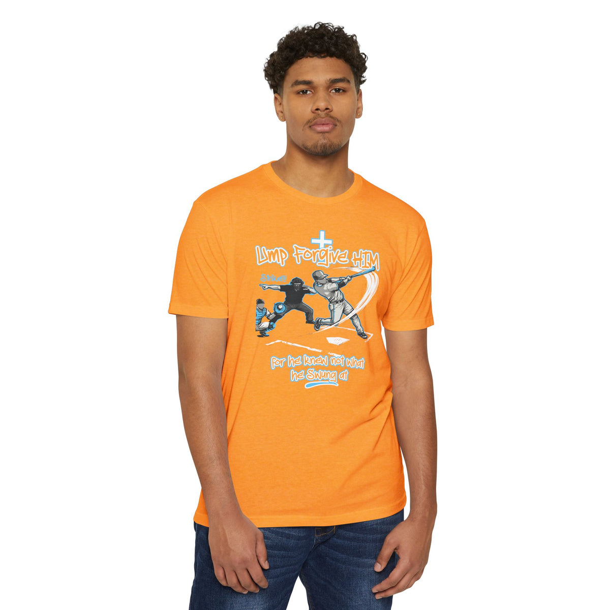 Forgive Him Baseball Graphic Tee