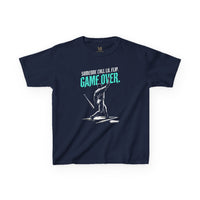 Game Over. Baseball Youth Graphic Tee