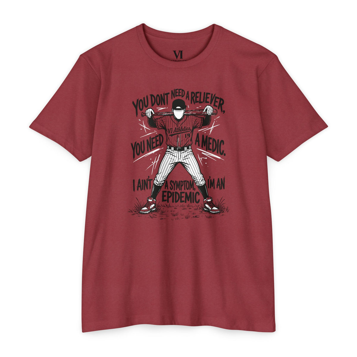 Epidemic Baseball Graphic Tee