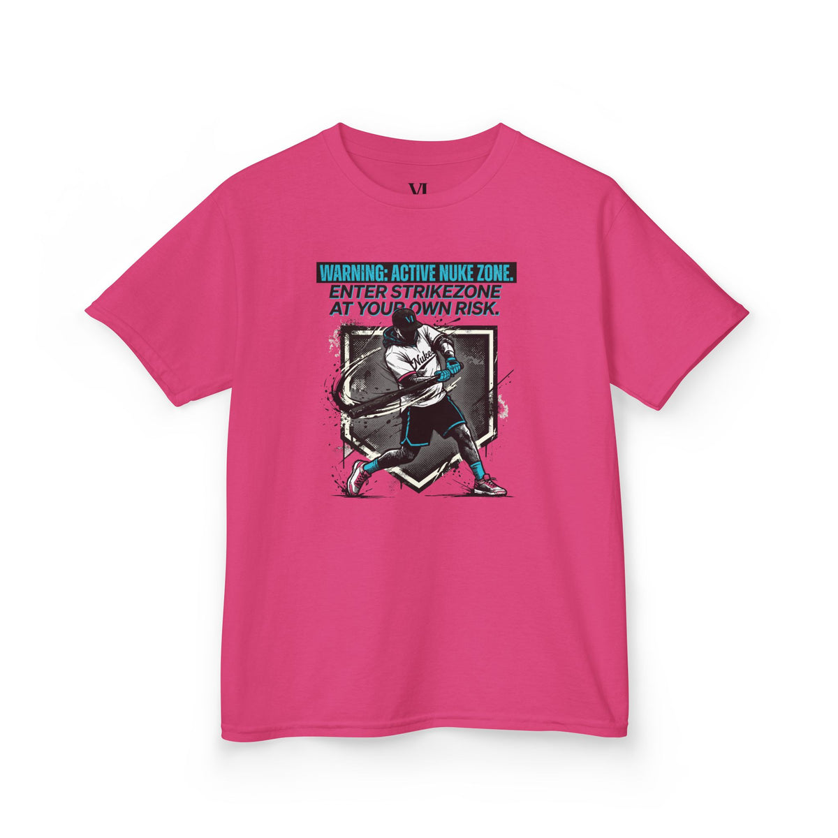 Active Nuke Zone Youth Baseball Graphic Tee